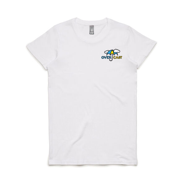 Overcast Women's Tee - White Thumbnail